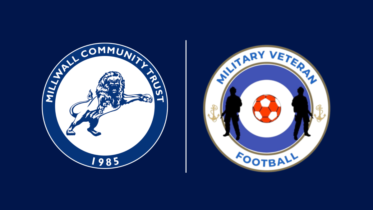 Millwall Community Trust is delighted to partner with ‘Military Veteran Football Club’ to launch a new London and South East hub for weekly Military Veteran 5 aside football