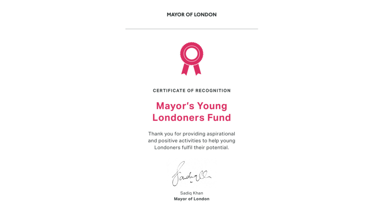 Millwall Community Trust recognised by Mayor of London again