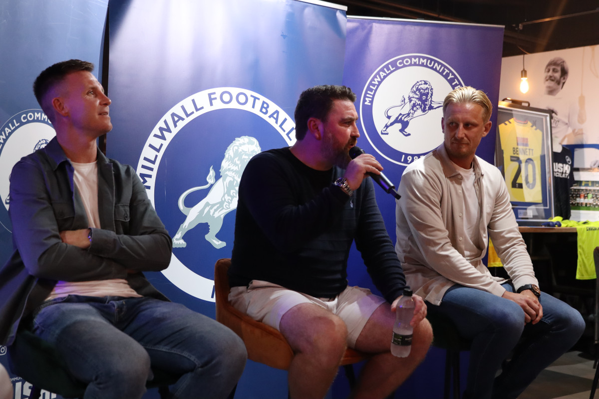 Millwall Community Trust host successful  ‘An Evening With’ three Lions legends in aid of crucial funds for Lions Food Hub.