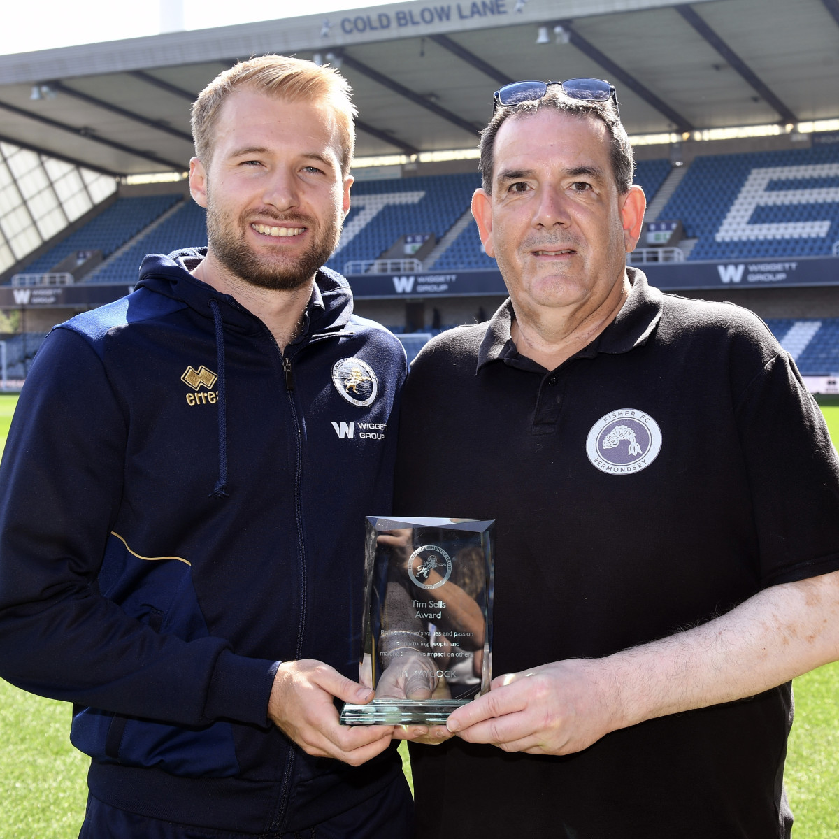 Jim Maycock presented with first-ever Tim Sells Award