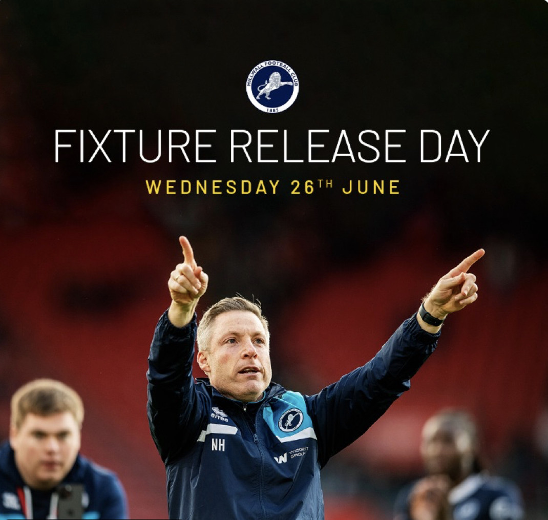 2024/25 Fixture Release Day confirmed