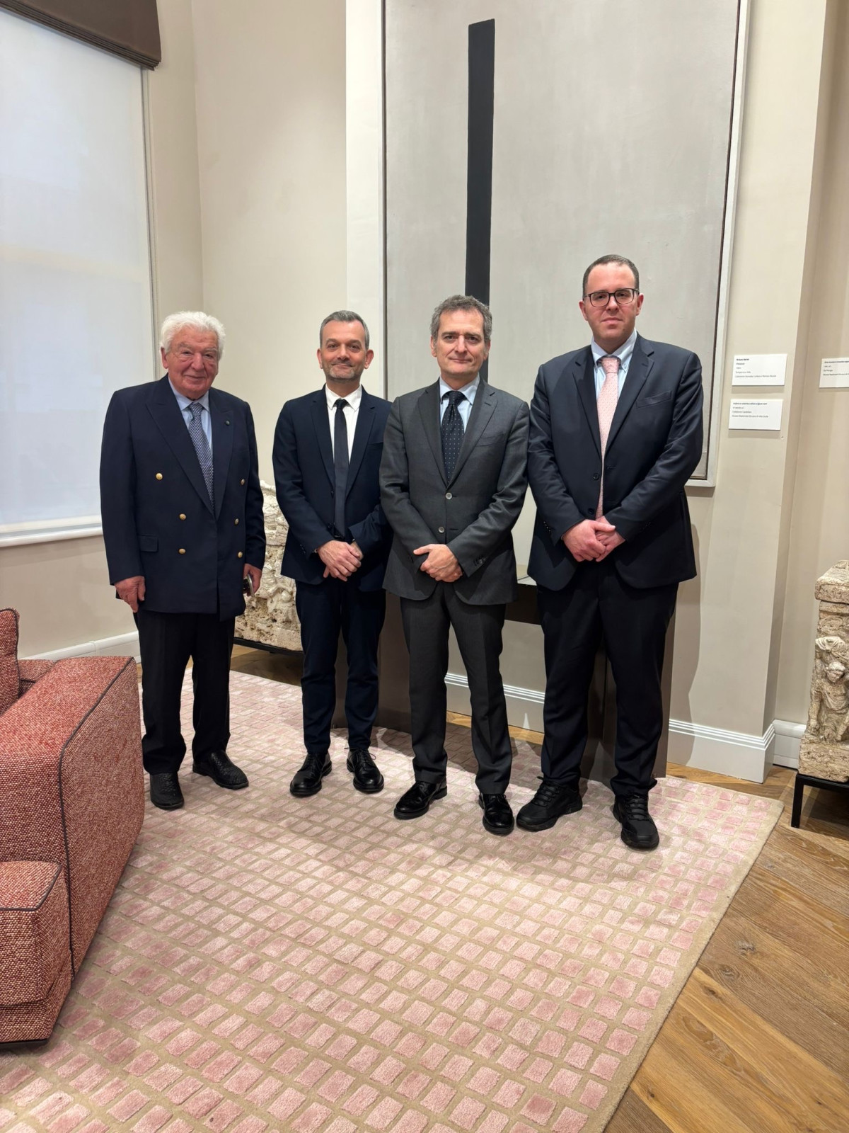 Supporter of Millwall Community Trust (MCT) Gianluca Sardi had several key institutional meetings highlighting MCT and Millwall Football Club.