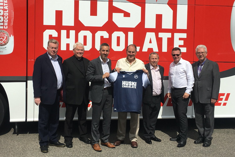 Millwall Community Trust announce Huski Chocolate as title sponsor