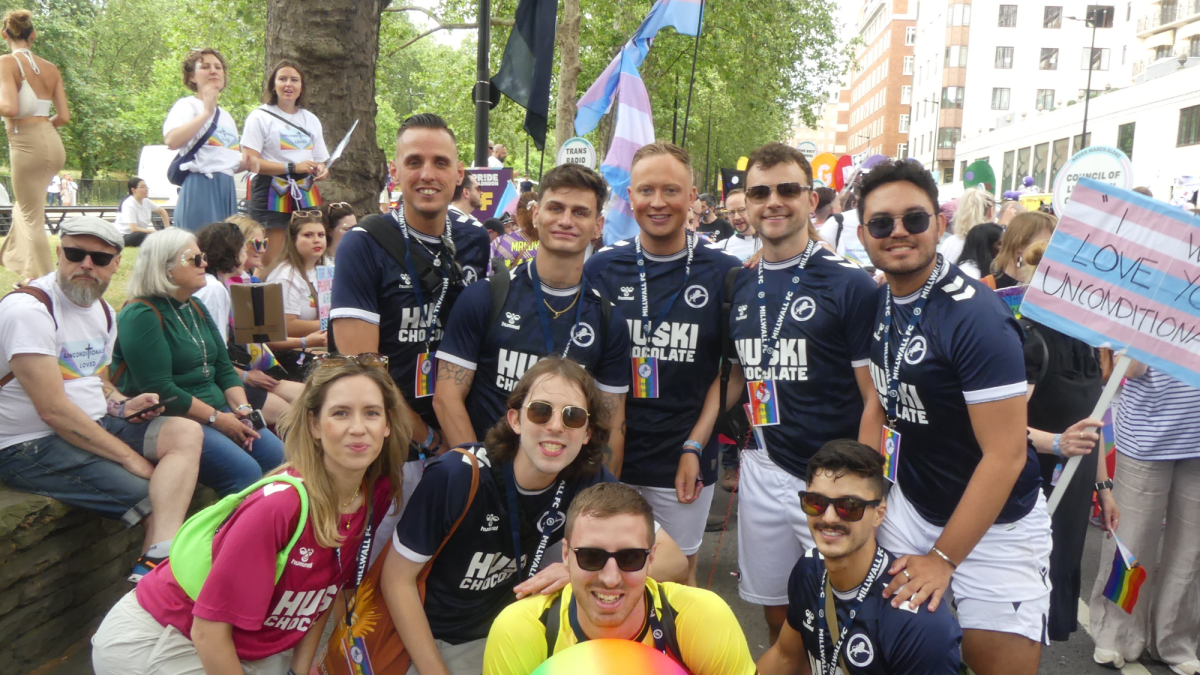 Millwall take part in another successful London Pride March