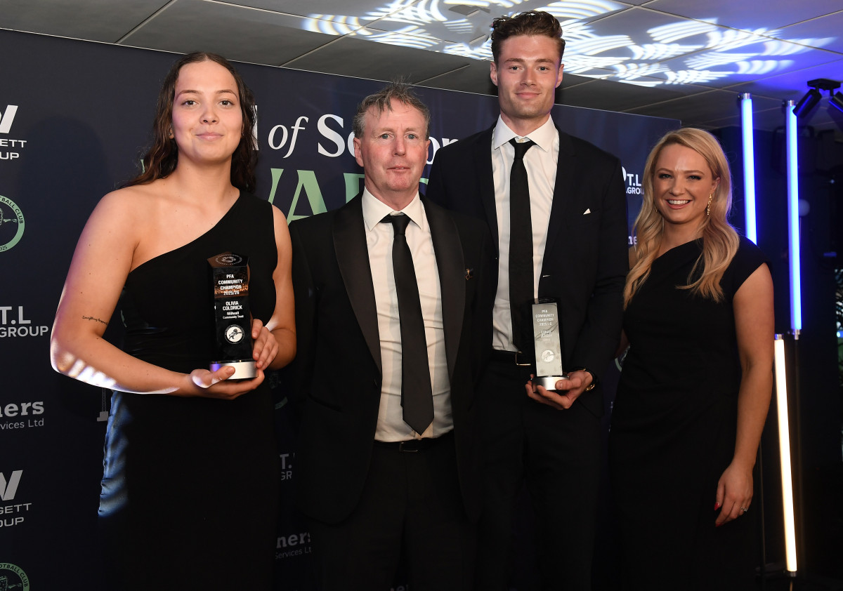 Lukas Jensen and Olivia Coldrick crowned PFA Community Champions